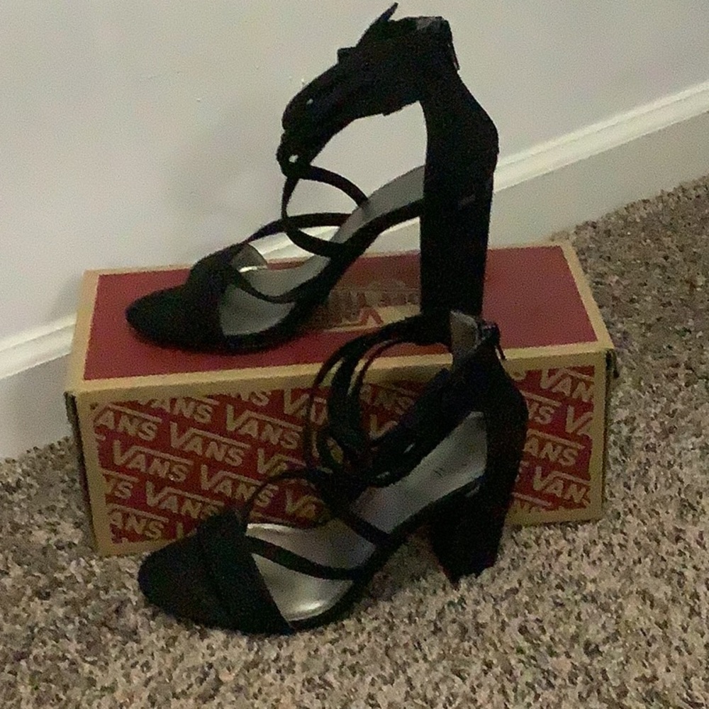 Black heels